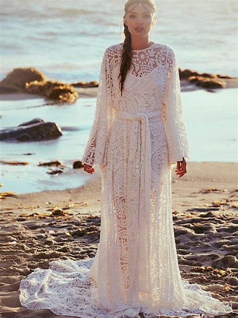 Buy Lace Beach Plus Size Wedding Dresses
