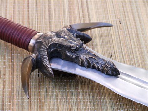 Fully Functional Fantasy Sword With Hardened And Tempered High Carbon