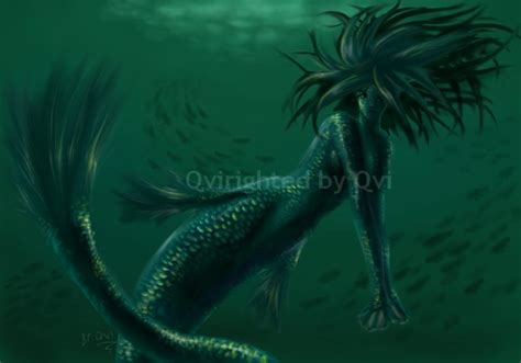 Dark Mermaid By Qvi On Deviantart