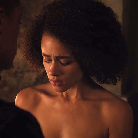 Game Of Thrones Grey Worm And Missandei Sex Scene Interview Nathalie