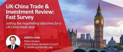 Uk China Trade And Investment Review Survey