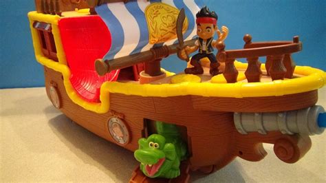 Jake And The Neverland Pirates Bucky The Musical Pirate Ship Playset