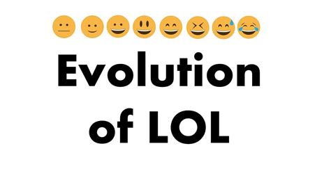 The Evolution Of Lol Youtube