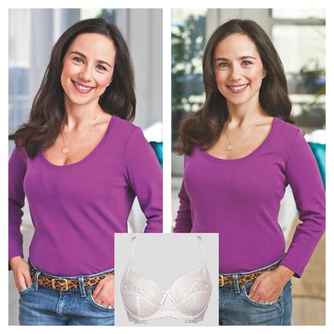 Push Up Bras Before And After Women Prove The Right Bra Can Make All The Difference