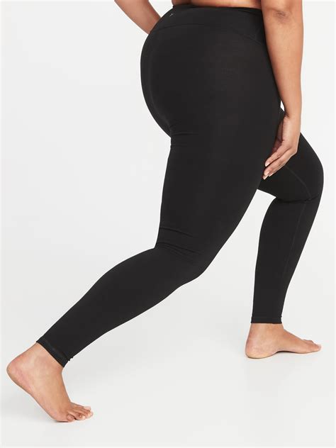 High Waisted Plus Size Yoga Leggings Old Navy