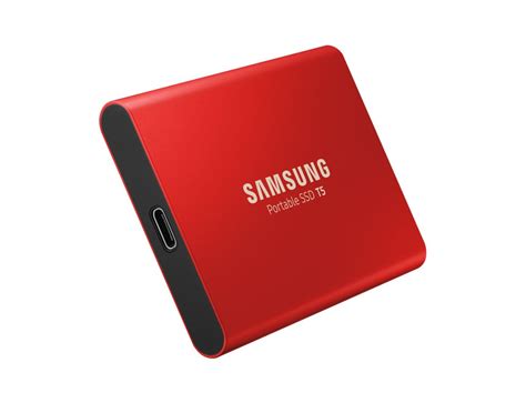 Samsung 500gb 25 Usb31 T5 Series Red Mu Pa500r Iwayhu