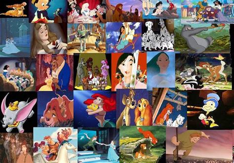 Walt Disney Movies Collage Walt Disney Movies Movie Collage Disney