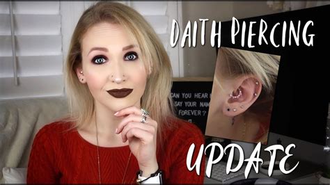 Daith Piercing Update Infections Bumps And Headaches Youtube