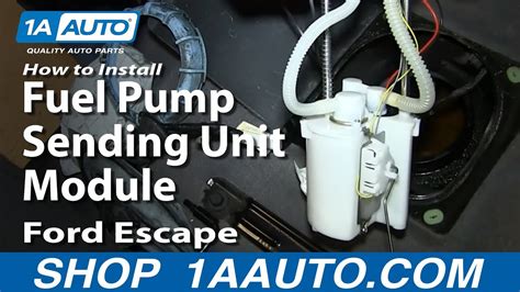 How To Replace Fuel Pump And Sending Unit 01 04 Ford Escape 1a Auto