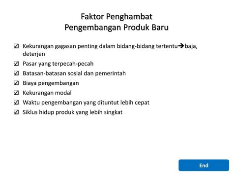 PPT Produk Strategi Dan Pengembangan PowerPoint Presentation ID