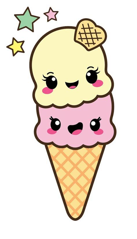 Download High Quality Ice Cream Clipart Kawaii Transparent Png Images