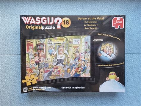 Jumbo Wasgij Uproar At The Vets Puzzle 1000 Warszawa Kup Teraz Na