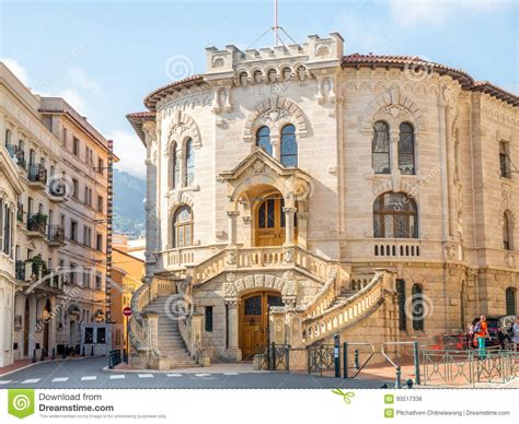 Beautiful Building In Monaco Editorial Stock Photo Image Of Saint