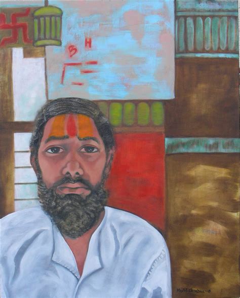 Buy Painting Gyani Artwork No 4777 by Indian Artist Mridul Chandra