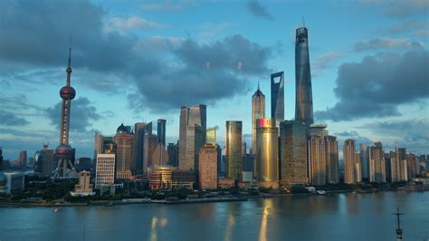 47 Shanghai Skyline Wallpaper Wallpapersafari