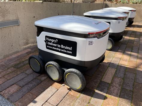 New Autonomous Robots Delivering Food On Ucla Campus Fox 5 San Diego