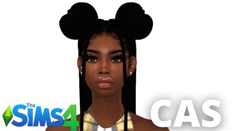 Brown Skin Beauty 💛 Sims 4 Create A Sim Cc Links Youtube