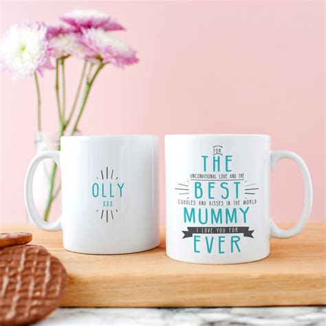 Personalised Best Mummy Ever Secret Message Mug The Little Picture