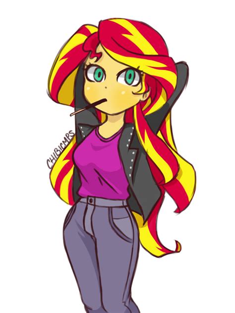 Sunset Shimmer By Chibicmps On Deviantart
