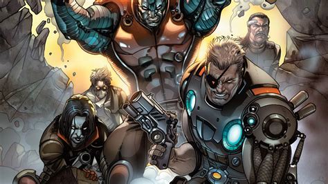 X Force Cable Domino Colossus Marvel Comics 4k 7238