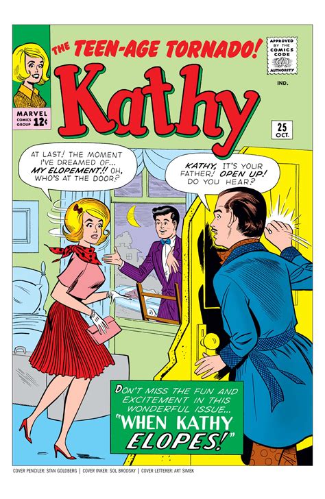Kathy Comic Issues Marvel