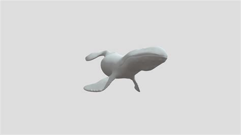 whale 3d model by yukikaze7 [15da493] sketchfab