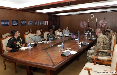 Defence Attaches Of Seven High Commissionsembassies Meet Commander