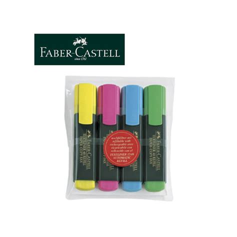 Faber Castell Highlighters Textliner 1548 Set Of 4 Casabella