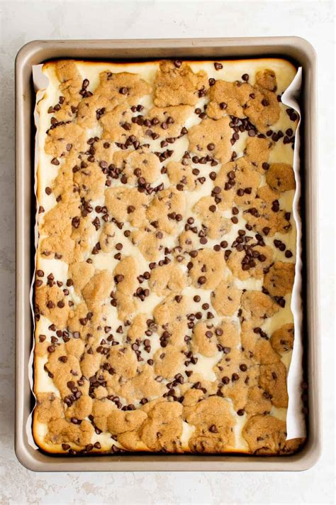 Chocolate Chip Cheesecake Bars Recipe The Cookie Rookie®