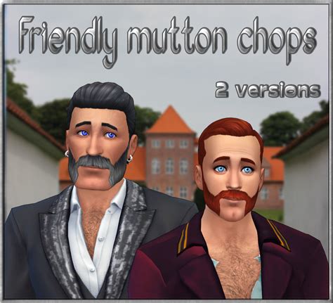 Mod The Sims Friendly Mutton Chops
