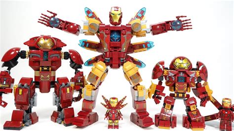 Lego Avengers Endgame Iron Man Mark 85 Mech Robot Stop Motion Build