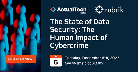 It Webinar The State Of Data Security The Human Impact Of Cybercrime