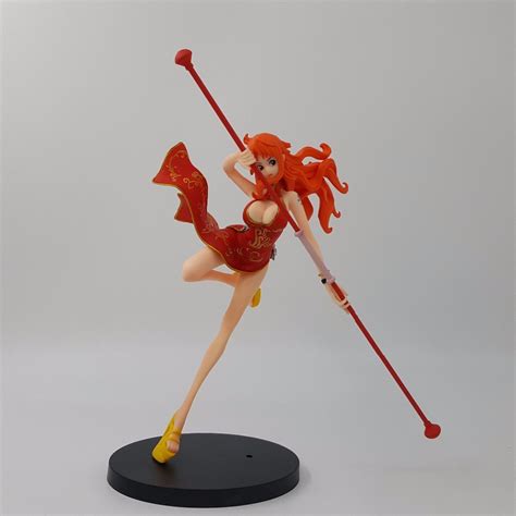 One Piece Nami Action Figure Pvc 190mm Dxf One Piece Anime Nami