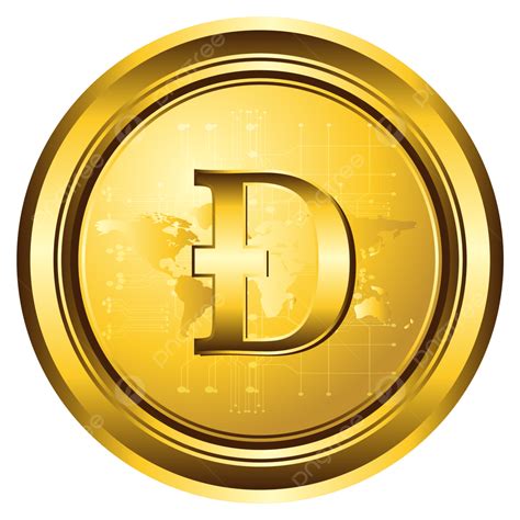 Crypto Currency Coin Vector Design Images Dogecoin Crypto Currency