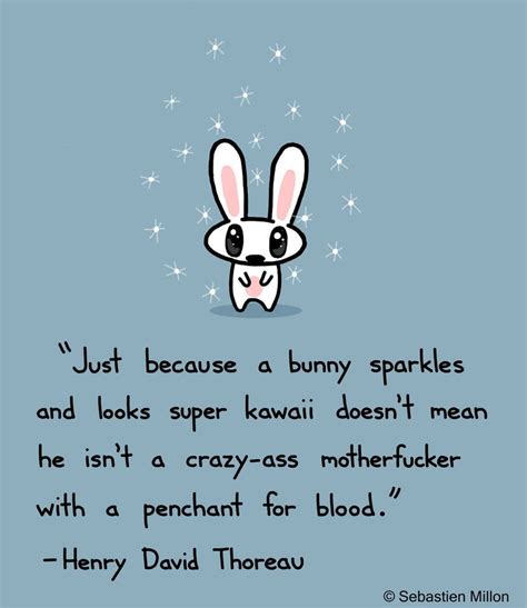 Sparkly Bunny By Sebreg On Deviantart Birthday Humor Evil Bunny Funny