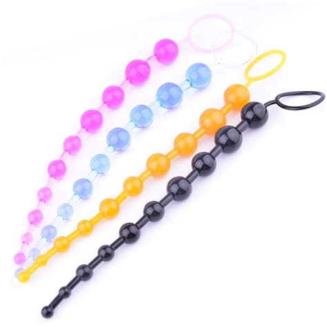 13 inch oriental jelly anal beads for beginner flexible anal stimulator butt beads best anal sex
