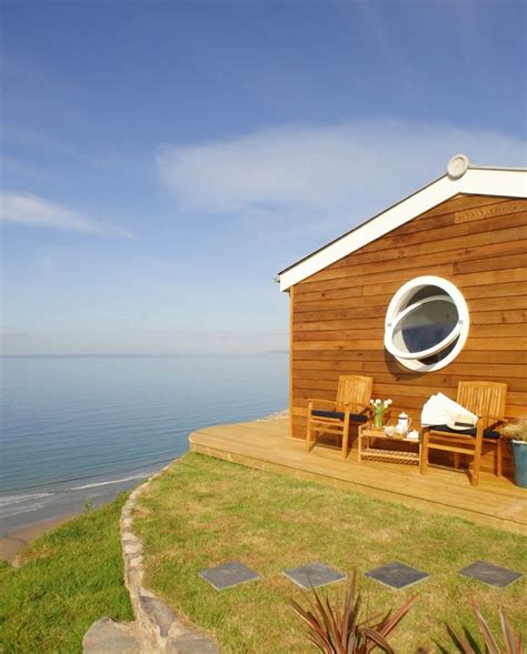 The Edge Luxury Self Catering Beach Hut Whitsand Bay East Cornwall