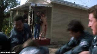 The Only One Naked CMNF Video Naked Girl Handcuffed And Led Outside The House During A Police