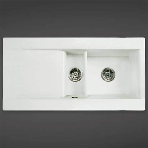 Great savings & free delivery / collection on many items. RAK Gourmet Dream 1 Ceramic Kitchen Sink 1.5 Bowl - W 1010 ...