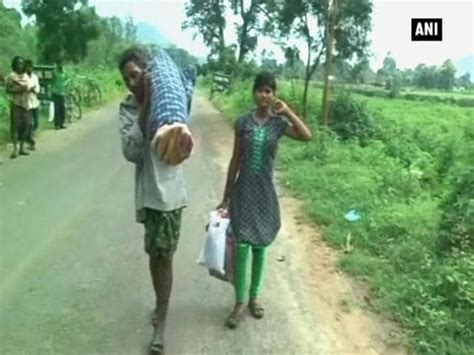 Man Carrying His Dead Wife What This Says About India Columns Hindustan Times