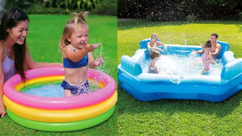 Inflatable Pools In All Shapes And Sizes For A Splashy Staycation