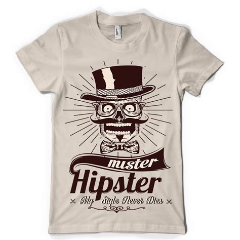 Mrhipster T Shirt Template Tshirt Factory