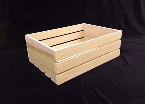 Unfinished Wooden Crate 12 X 8 12 X 4 By Designcraftindustrie