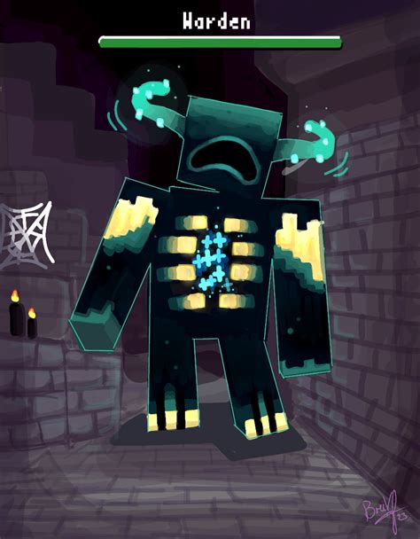 Warden Deep Cave Minecraft 117 By Briv23 On Deviantart