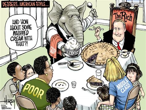 Howieinseattle David Horsey On Usa Income Inequality Cartoon
