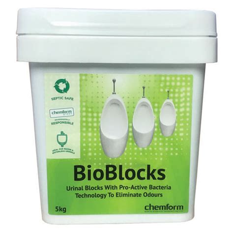 Bio Blocks Urinal 5kg 63 Units Ward Packaging