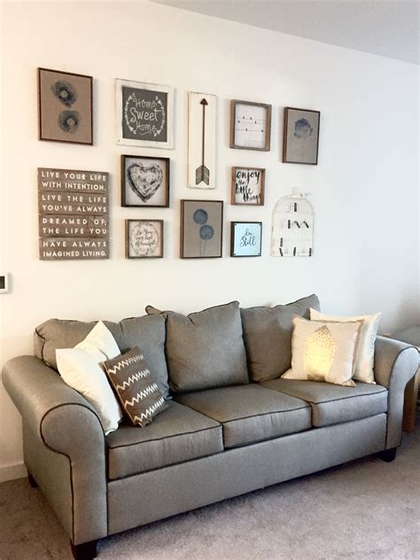 My first gallery wall! | Rustic decor, Home decor, Gallery wall