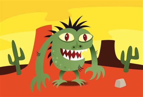 Chupacabra Monster Cartoon Stock Illustration Download Image Now