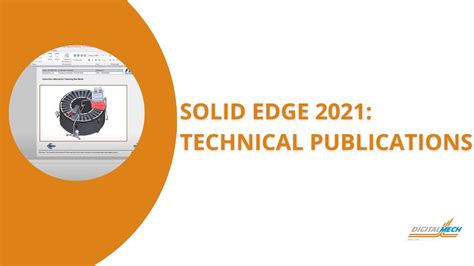Solid Edge 2021 Technical Publications Youtube