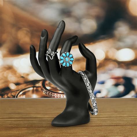 Polyresin Hand Jewelry Display Stand Holder For Bracelet Necklace Ring